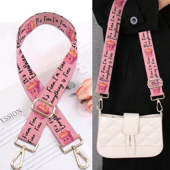 Durable Terylene Adjustable Purse Strap 1.5 inch for Unisex - Cute & Functional - Picture 4 of 7